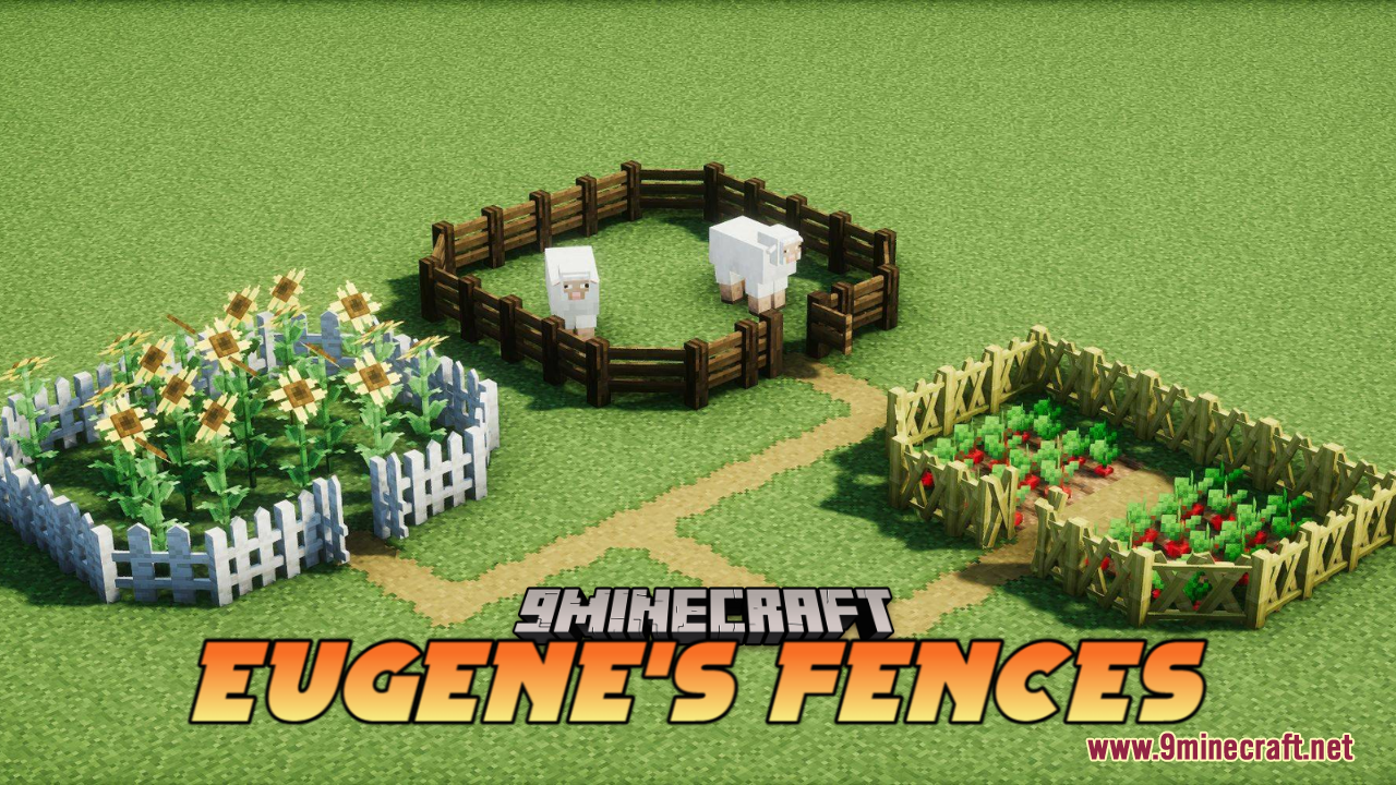 Eugene's Fences Resource Pack (1.20.6, 1.20.1) - Texture Pack 1