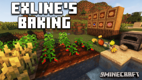 Exline’s Baking Mod (1.21, 1.20.6) – Bread, Pies, And More Thumbnail