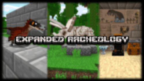 Expanded Archeology Addon (1.21, 1.20) – MCPE/Bedrock Mod Thumbnail