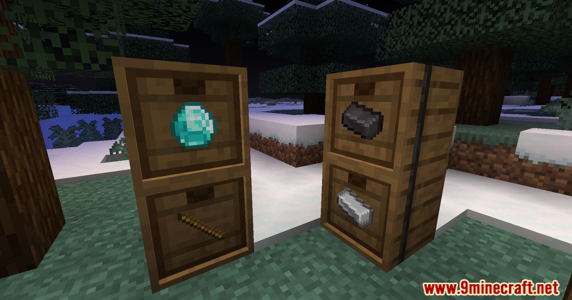 Extended Drawers Addon Mod (1.21.1, 1.20.1) - Visual And Functional Upgrades 11