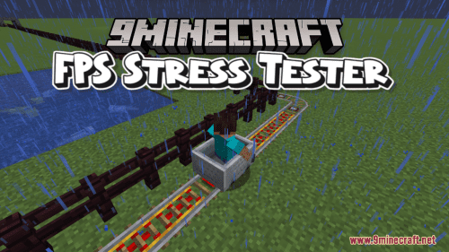 FPS Stress Tester Map (1.21.1, 1.20.1) – FPS + Lag Spikes Test Thumbnail