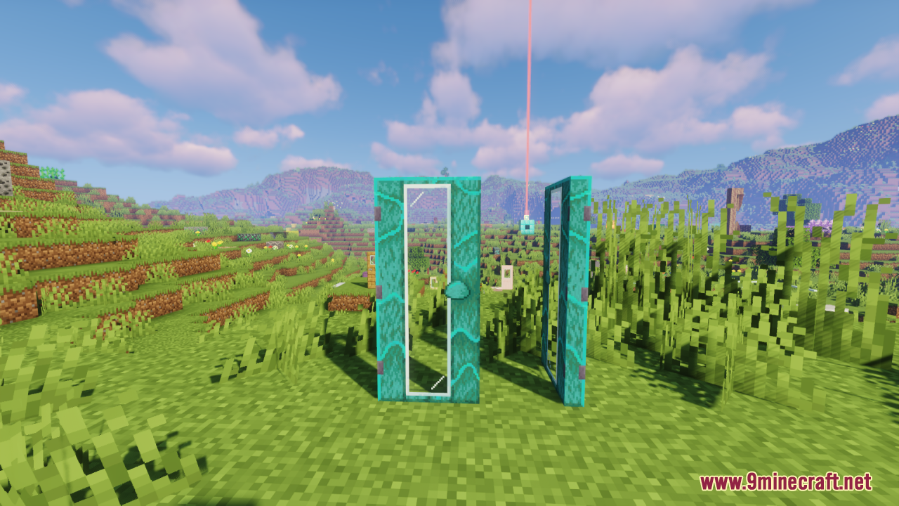 Faithful Glass Door Resource Pack (1.21.1, 1.20.1) - Texture Pack 3