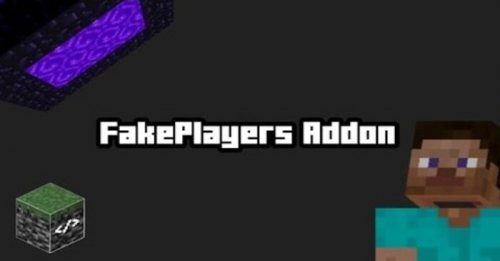 Fakeplayer Addon (1.21) – MCPE/Bedrock Mod Thumbnail