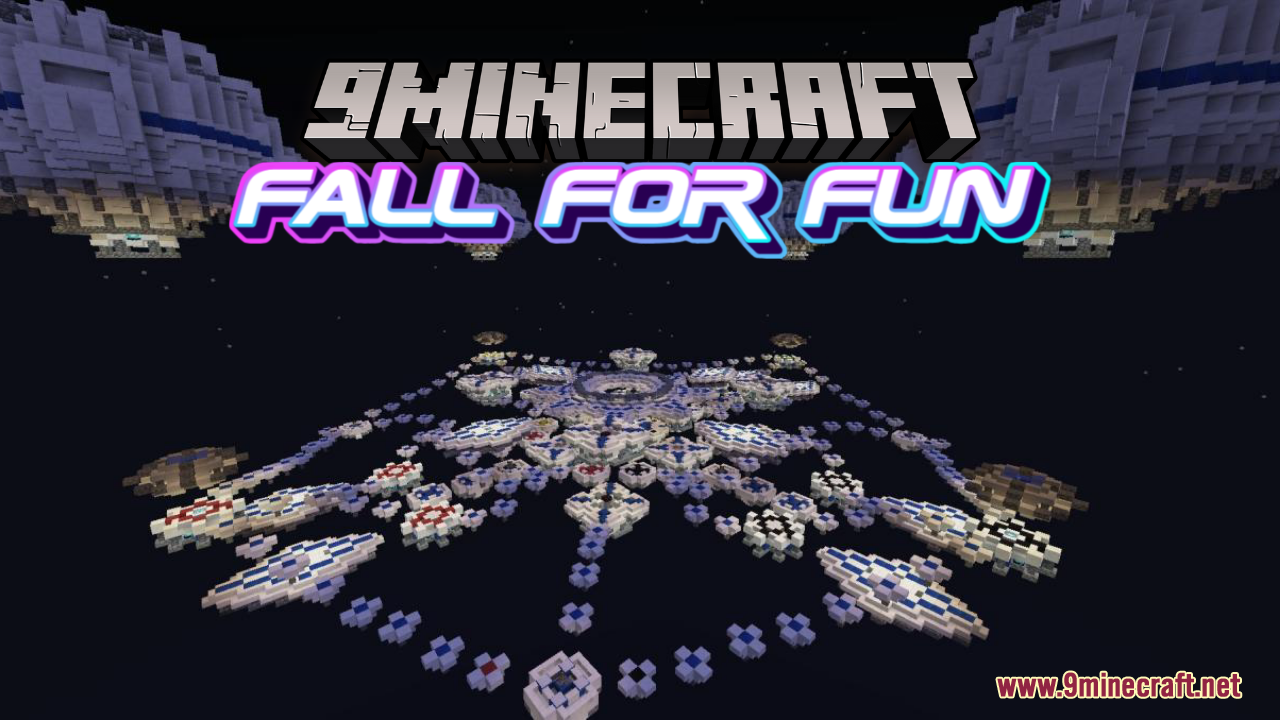 Fall for Fun Map (1.21.1, 1.20.1) - A Dynamic PvP Game 1