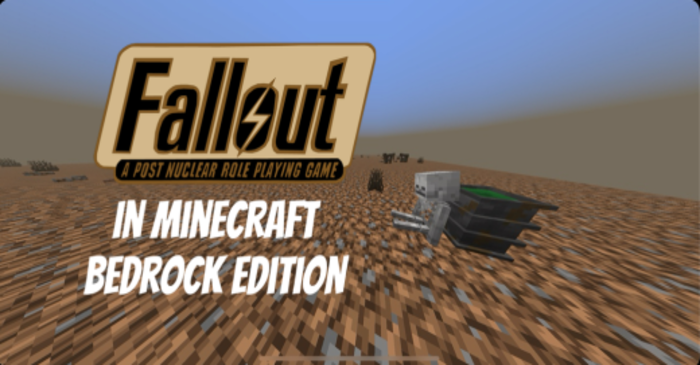 Fallout 1 Map (1.21) - MCPE/Bedrock 1