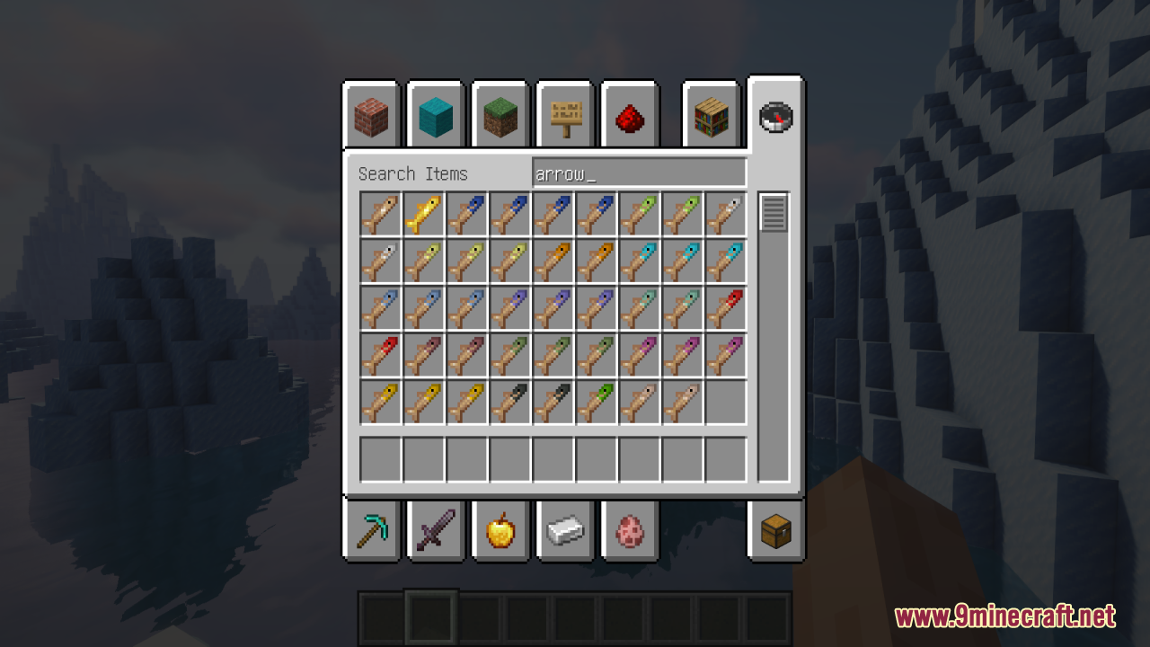 Fish Arrows Resource Pack (1.21.1, 1.20.1) - Texture Pack 12