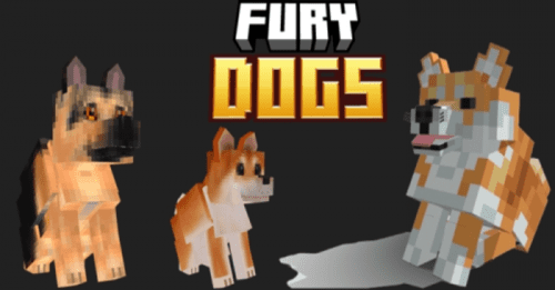 Furry Dogs Addon (1.20) – MCPE/Bedrock Mod Thumbnail