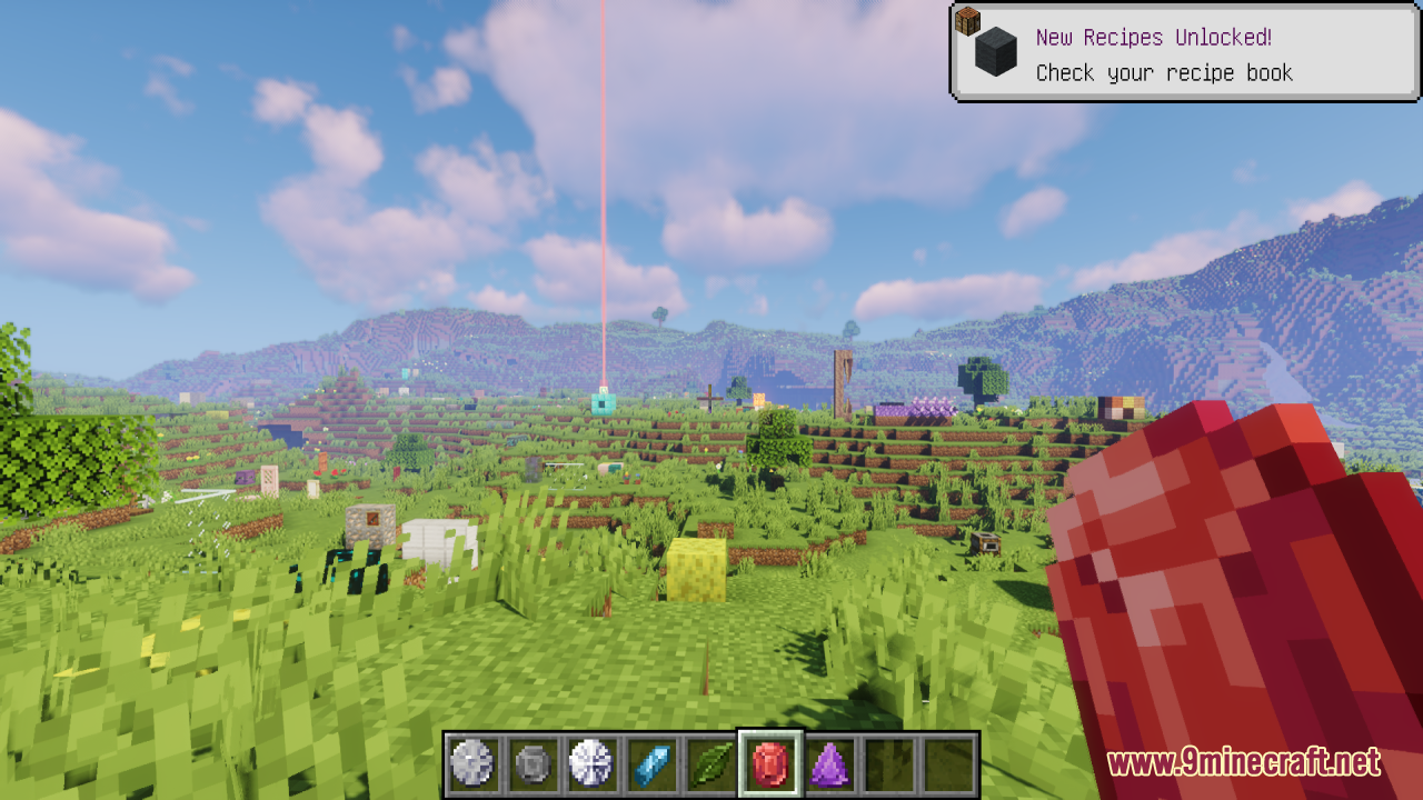 Gem Dyes Resource Pack (1.20.6, 1.20.1) - Texture Pack 2