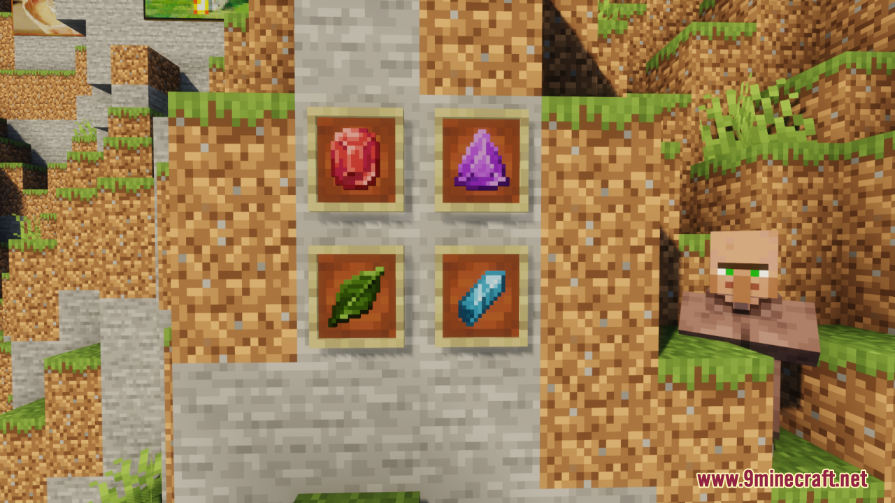 Gem Dyes Resource Pack (1.20.6, 1.20.1) - Texture Pack 6