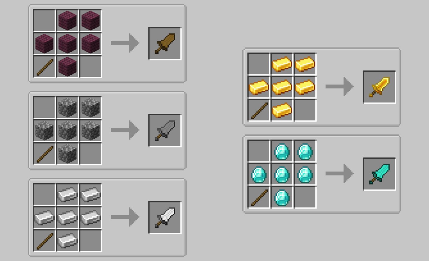 Giant Swords Mod (1.20.1, 1.19.4) - New Weapon Class 2