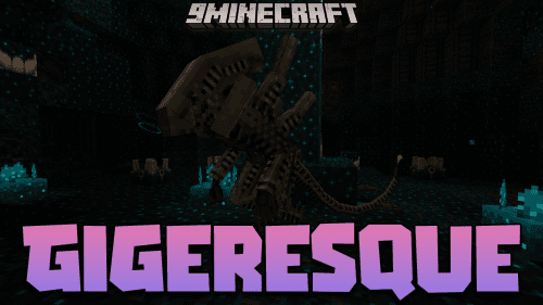 Gigeresque Mod (1.21.1, 1.20.1) – Biomechanical Terror Thumbnail