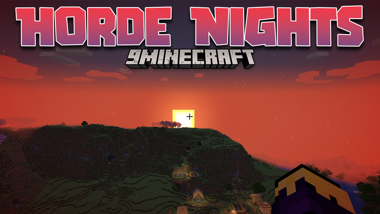 Horde Nights Mod (1.21.1, 1.20.1) - Facing The Blood Moon 1