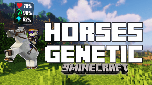 Horses Genetic Data Pack (1.20.6, 1.20.1) – Forge A Stampede Of Champions Thumbnail