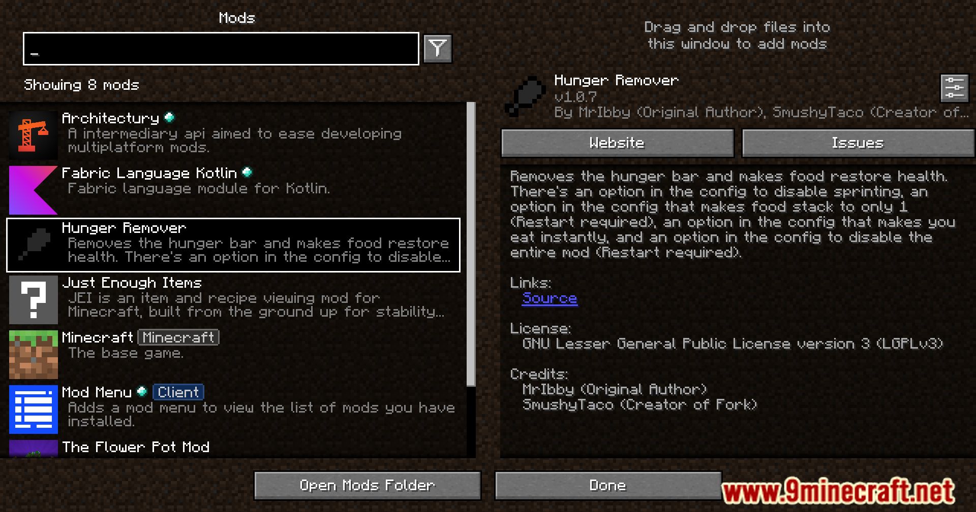 Hunger Remover Mod (1.21.1, 1.20.1) - Simplifying Minecraft Survival 2