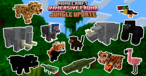 Immersive Fauna Addon (1.21, 1.20) – MCPE/Bedrock Mod Thumbnail