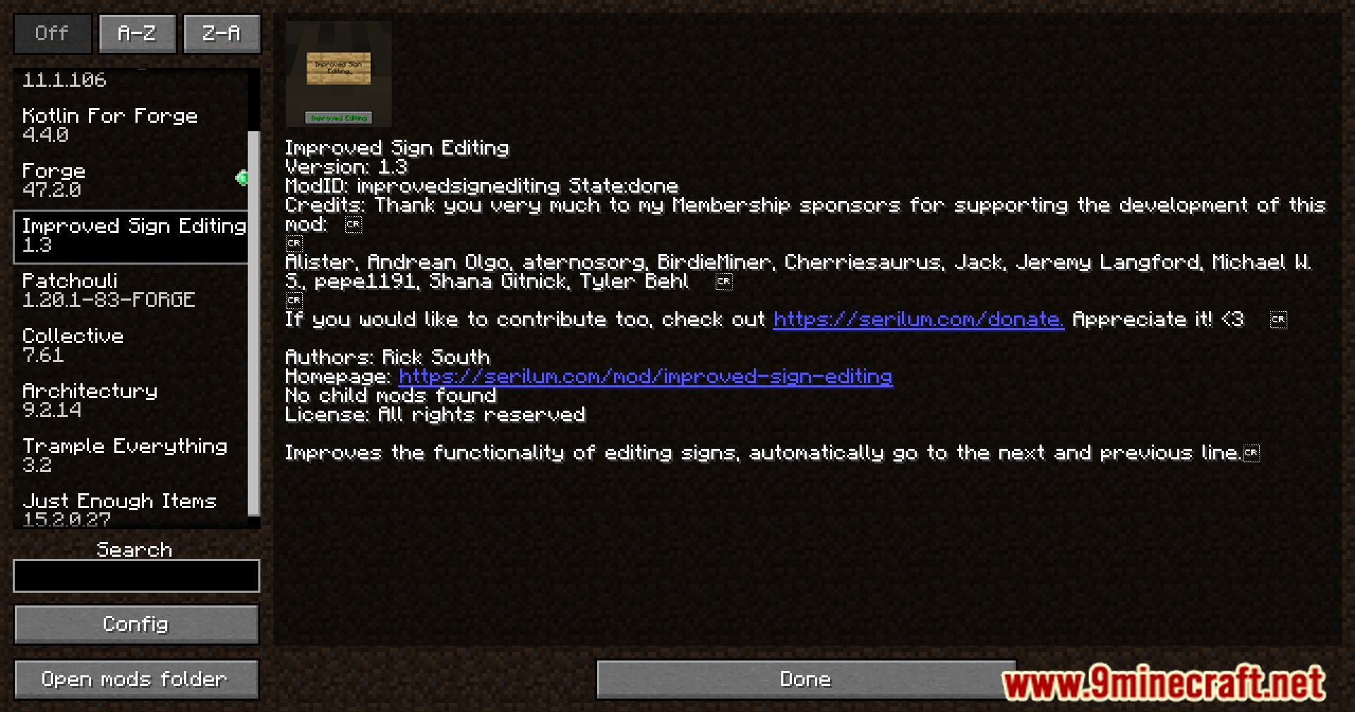 Improved Sign Editing Mod (1.21.1, 1.20.1) - Simplify Your Sign Creation 2