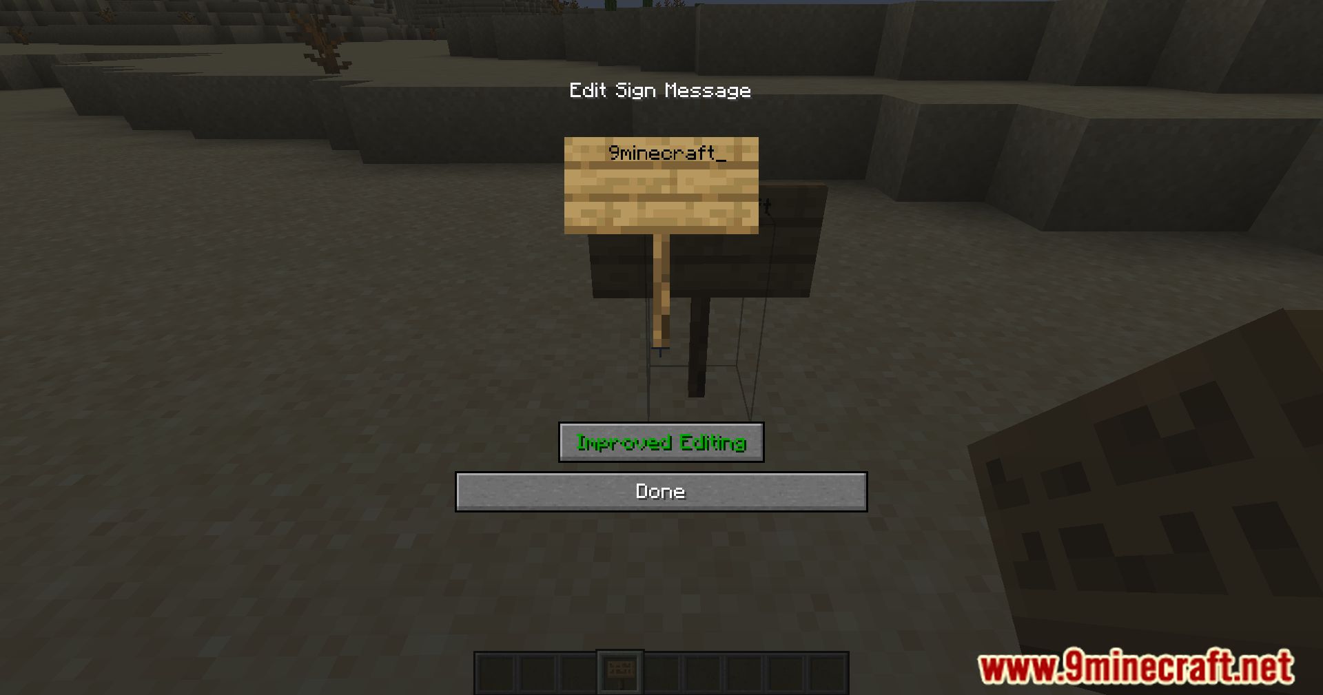 Improved Sign Editing Mod (1.21.1, 1.20.1) - Simplify Your Sign Creation 3