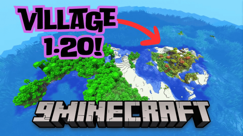 Incredible Village Minecraft Seeds For Exploring (1.20.6, 1.20.1) – Java/Bedrock Edition Thumbnail