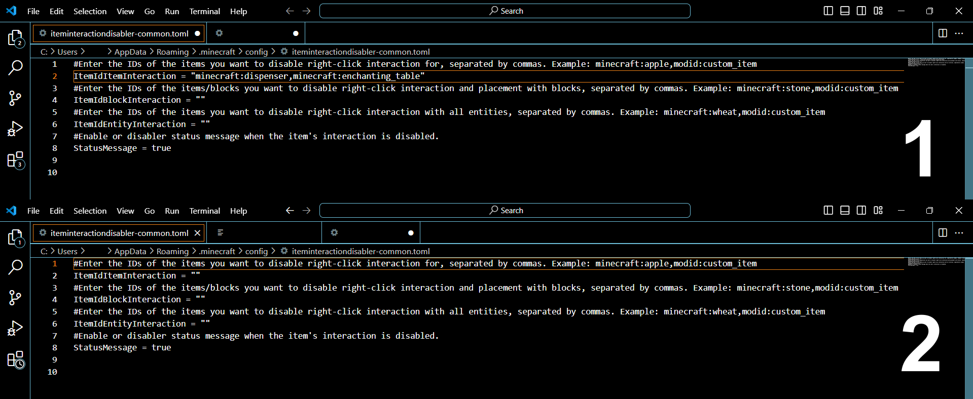 Item Interaction Disabler Mod (1.20.1, 1.19.2) - Disable Player-Block Interactions 2