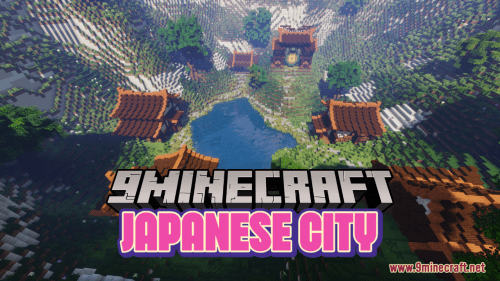 Japanese City Map (1.21.1, 1.20.1) – Tranquil Landscape Thumbnail