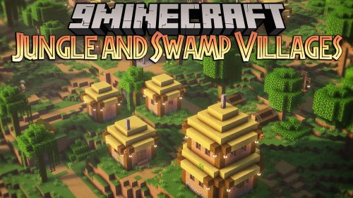 Jungle and Swamp Villages Data Pack (1.21.1, 1.20.1) – More Jungle Buildings Thumbnail