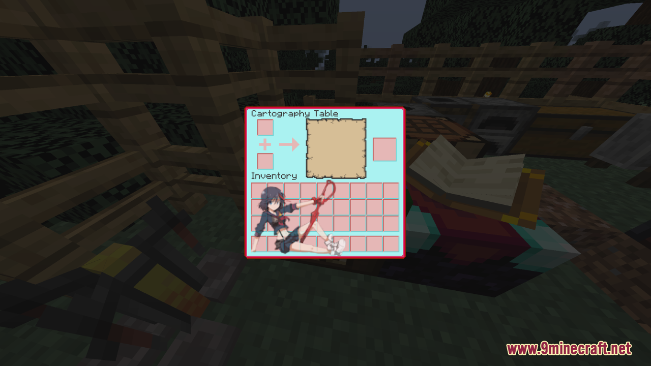 Kill la Kill Custom GUI Resource Pack (1.20.6, 1.20.1) - Texture Pack 8