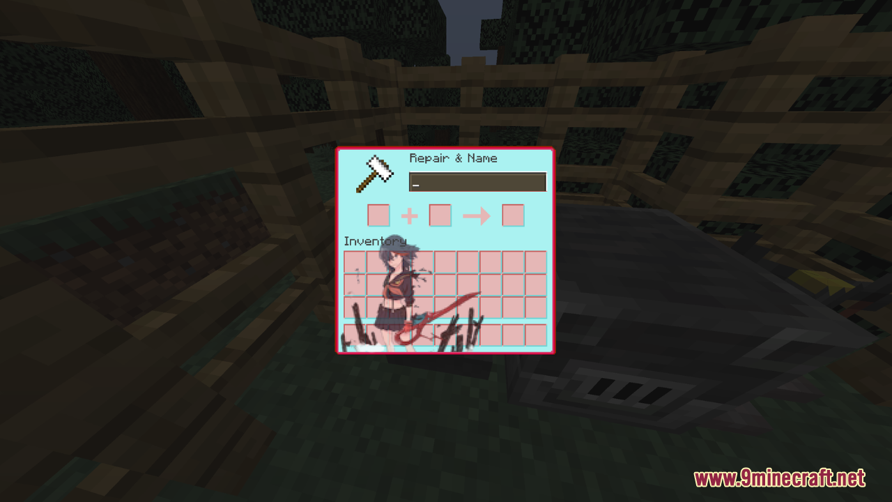 Kill la Kill Custom GUI Resource Pack (1.20.6, 1.20.1) - Texture Pack 10