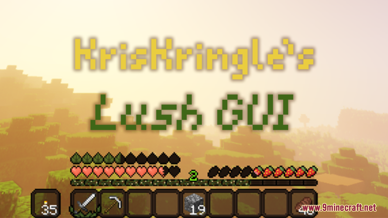 KrisKringle's Lush GUI Resource Pack (1.20.6, 1.20.1) - Texture Pack 1