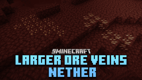 Larger Ore Veins Nether Mod (1.21, 1.20.6) – Boost Your Nether Resources Thumbnail