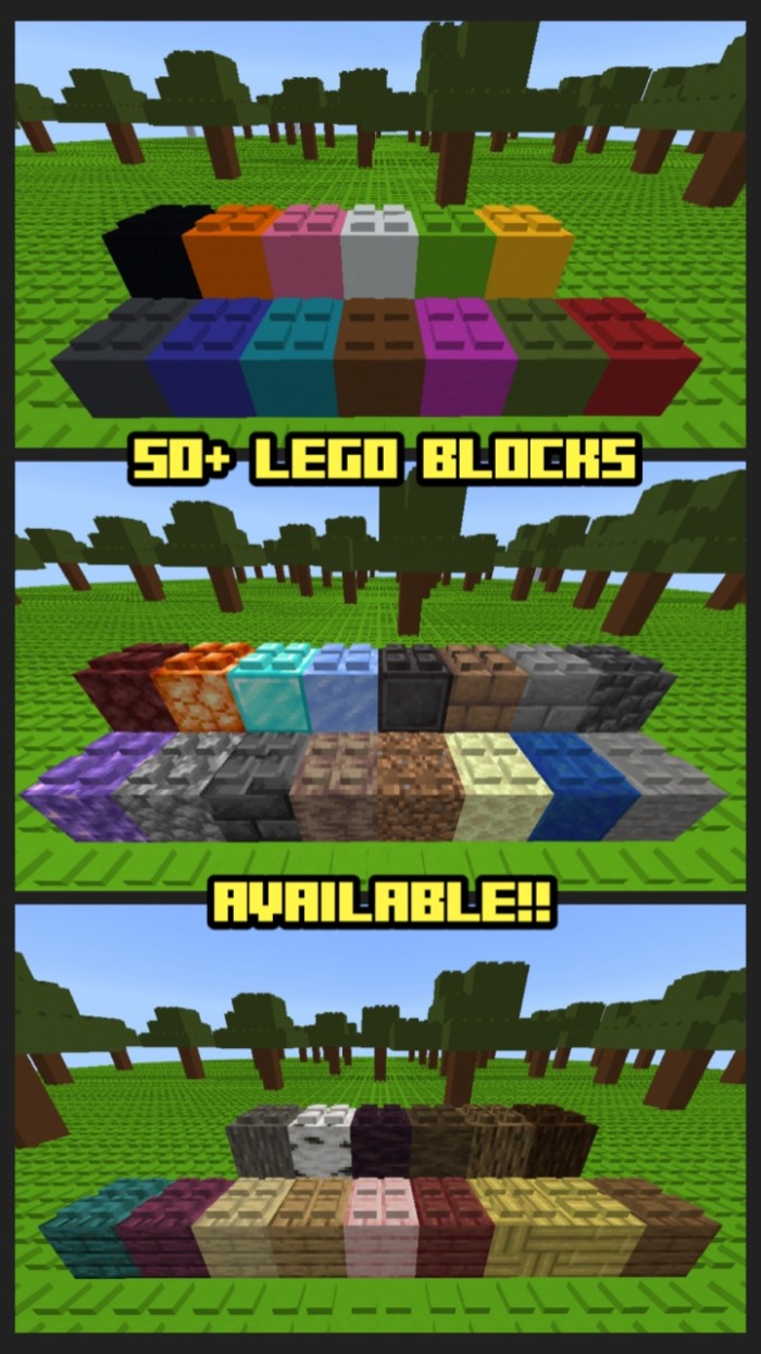 Legocraft Addon (1.20) - MCPE/Bedrock Mod 2