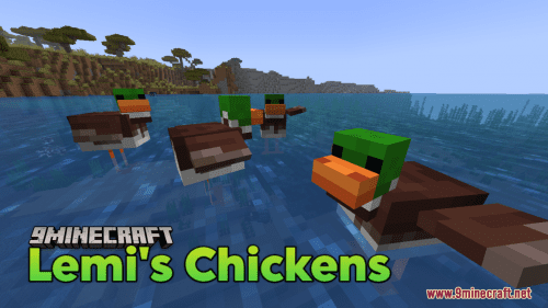 Lemi’s Chickens Resource Pack (1.21.1, 1.20.1) – Texture Pack Thumbnail