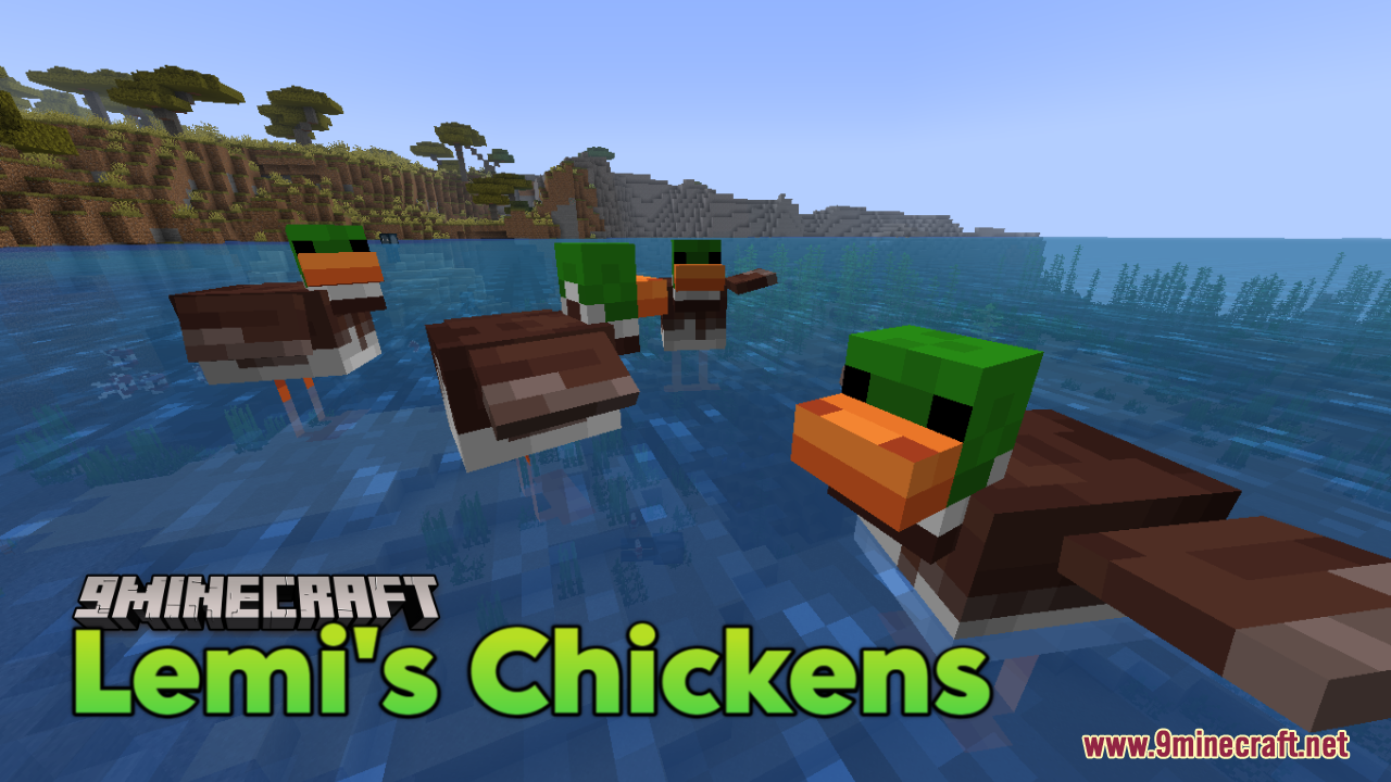 Lemi's Chickens Resource Pack (1.21.1, 1.20.1) - Texture Pack 1