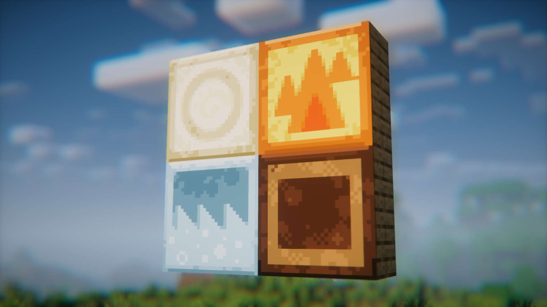 Leon's Secret Paintings Mod (1.20.4, 1.20.1) - Four Elemental Paintings 3