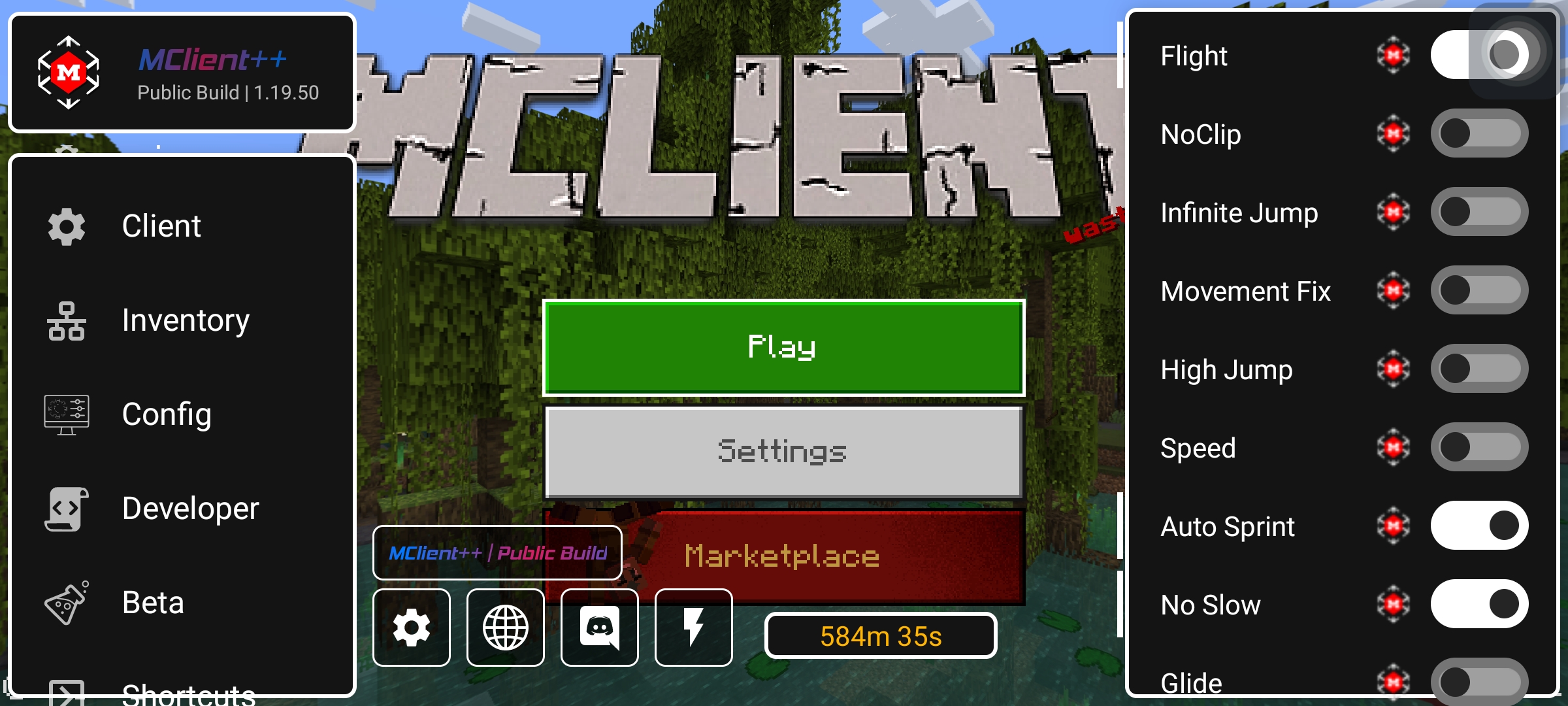 MClient++ (1.21, 1.20) - MCPE/Bedrock 2