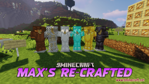 Max’s Re-Crafted Resource Pack (1.20.6, 1.20.1) – Texture Pack Thumbnail