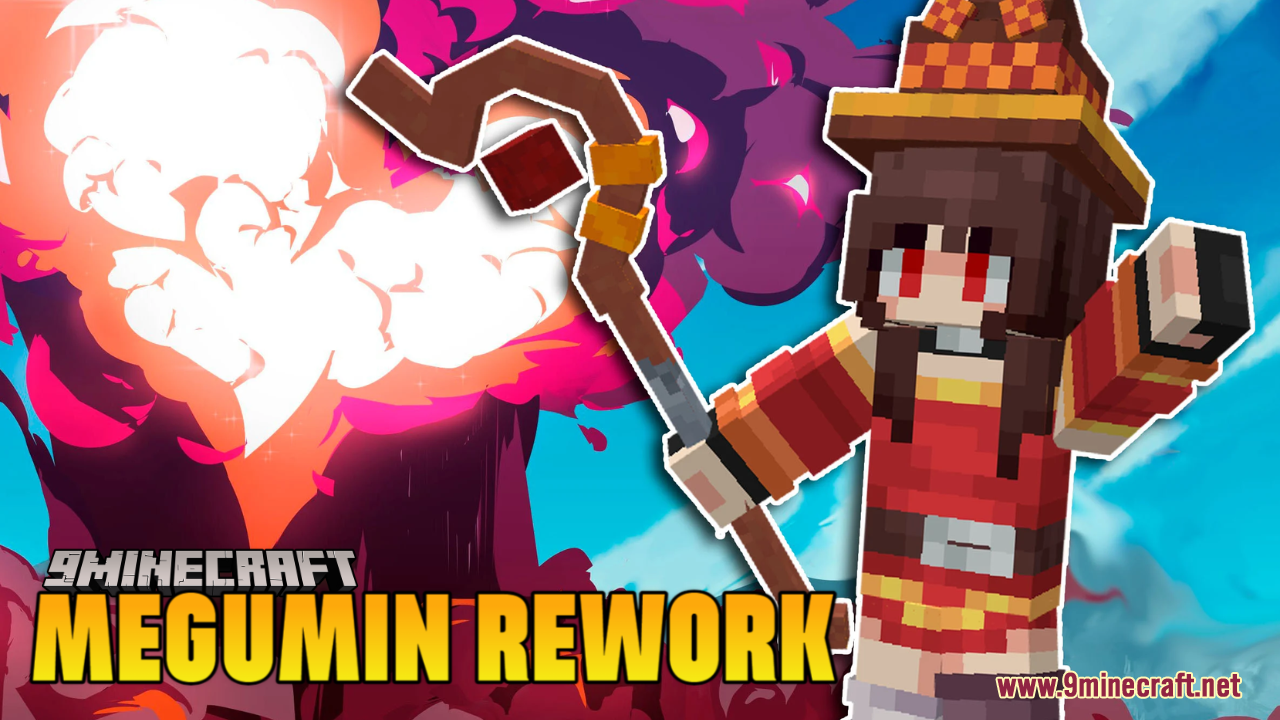 Megumin Rework Resource Pack (1.21.1, 1.20.1) - Texture Pack 1