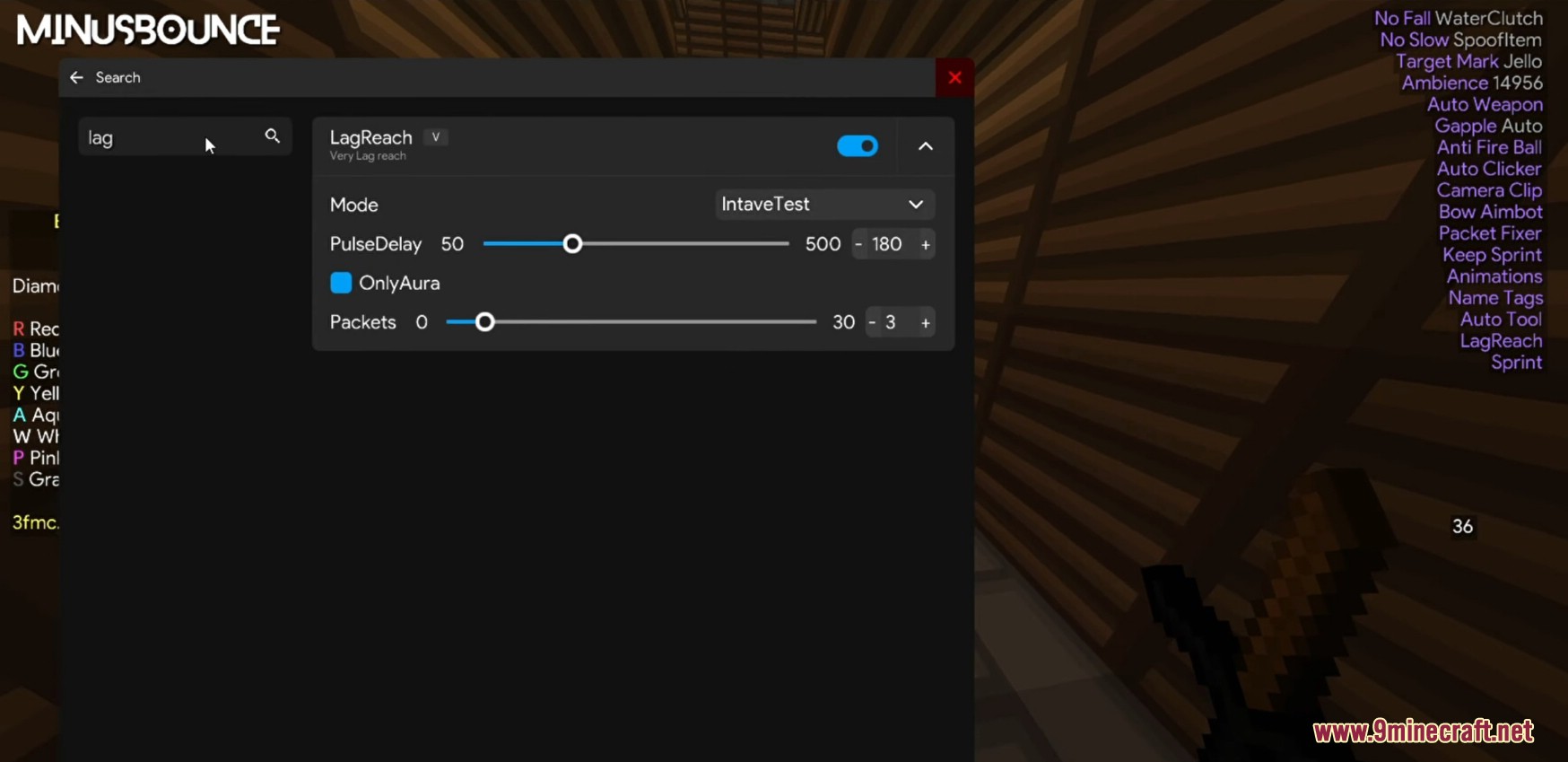 MinusBounce Client Mod (1.8.9) - One of The Best New Client in 2024 2
