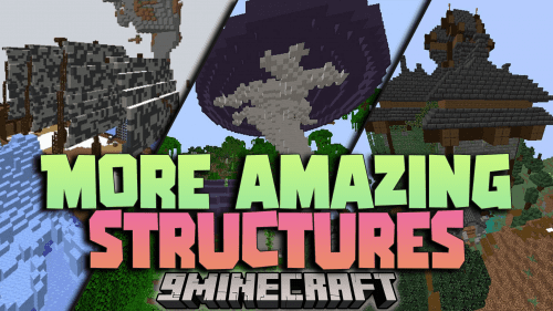 More Amazing Structures Data Pack (1.20.1, 1.20) – A World Overflowing With Wonders Thumbnail