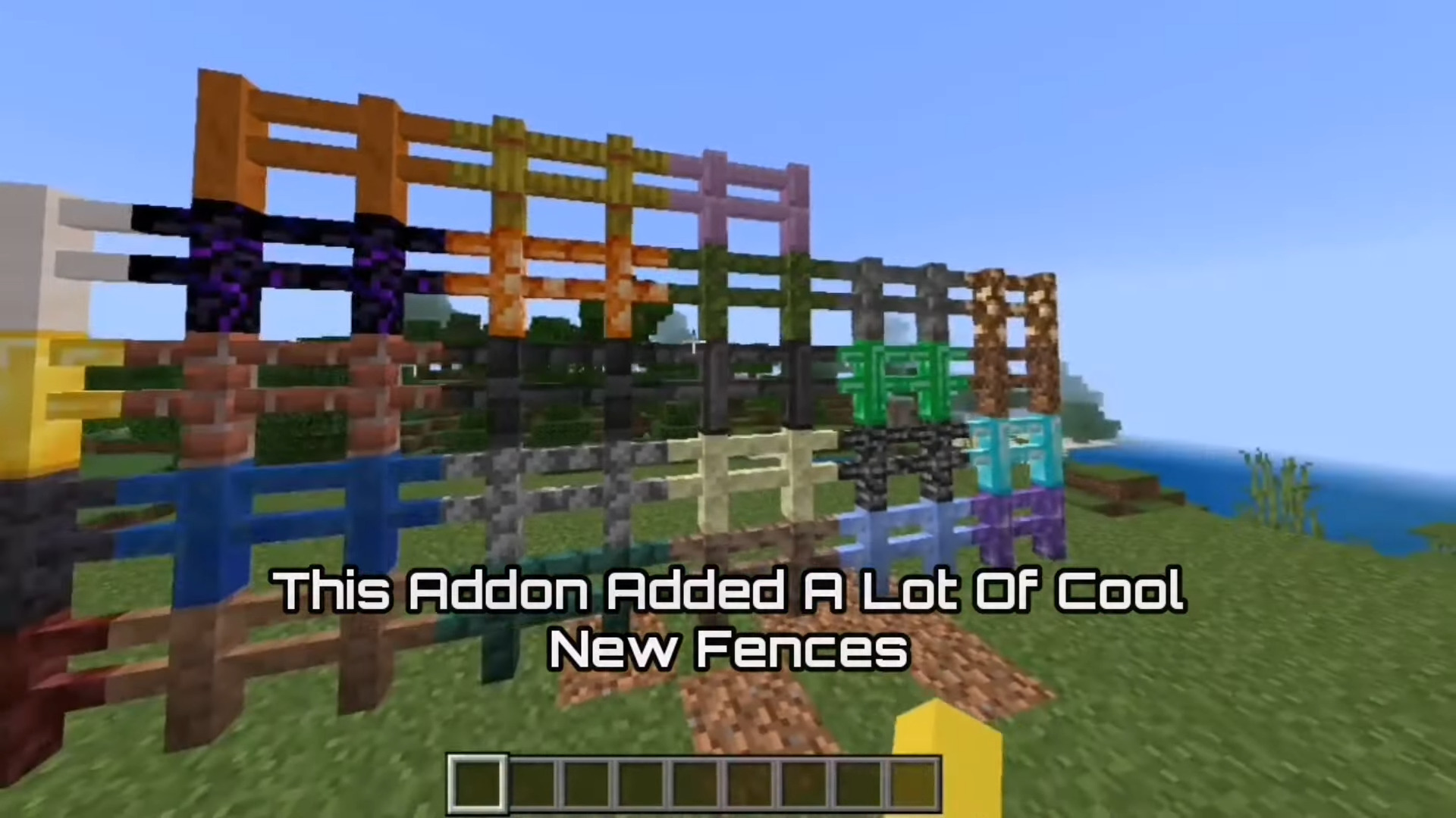 More Fences Addon (1.21, 1.20) - MCPE/Bedrock Mod 5