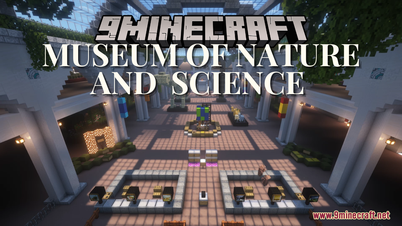 Museum of Nature and Science Map (1.21.1, 1.20.1) - Epic Natural Museum 1