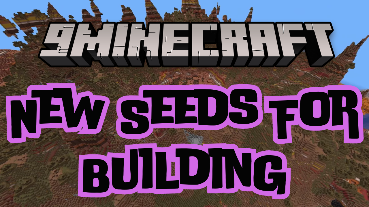 New Minecraft Seeds For Building (1.20.6, 1.20.1) - Java/Bedrock Edition 1