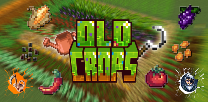 Old Crops Addon (1.20) - MCPE/Bedrock Mod 1