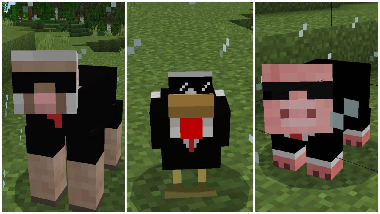 Outfitted Mobs Texture Pack (1.21, 1.20) - MCPE/Bedrock 5