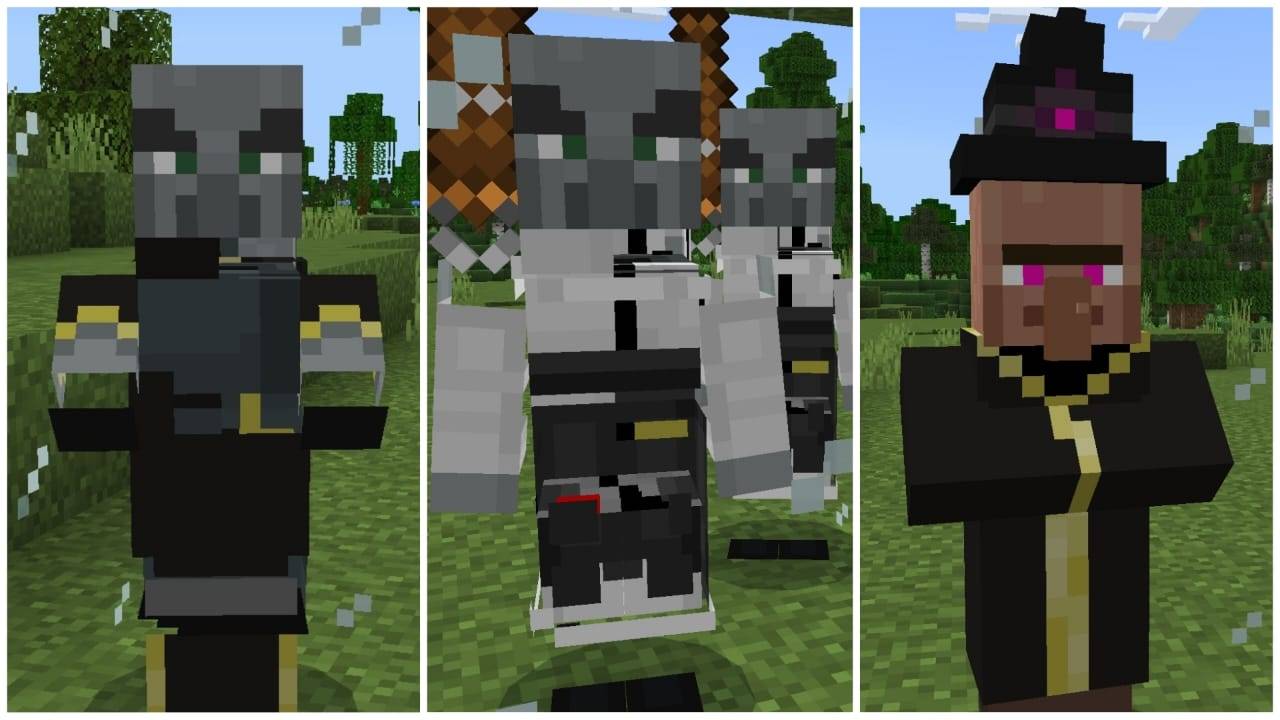 Outfitted Mobs Texture Pack (1.21, 1.20) - MCPE/Bedrock 7