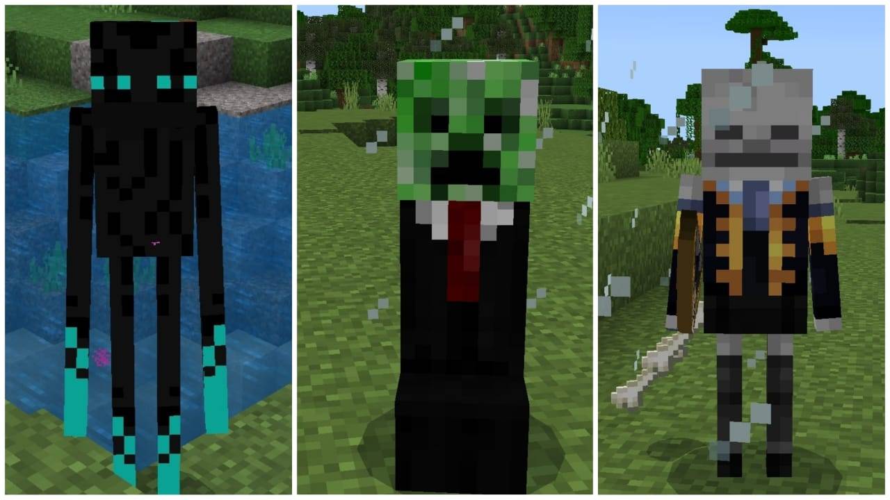 Outfitted Mobs Texture Pack (1.21, 1.20) - MCPE/Bedrock 8