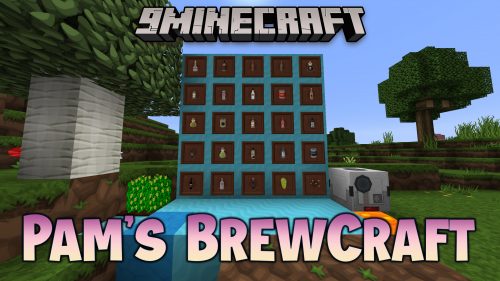 Pam’s BrewCraft Mod (1.12.2) – Alcohol Brewing Thumbnail