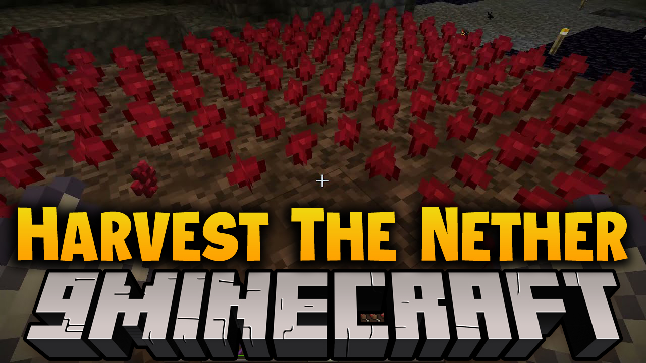 Pam's Harvest The Nether Mod (1.7.10) - Fruits, Bushes, Crops, Glow Flowers 1