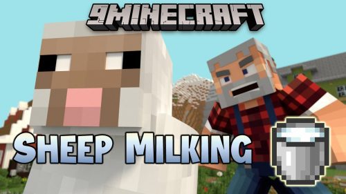 Pam’s Sheep Milking Mod (1.12.2) – Easy Way to Collect Milk from Sheep Thumbnail