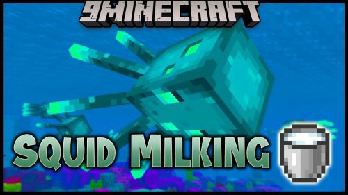 Pam’s Squid Milking Mod (1.12.2) – Easy Way to Collect Milk from Squid Thumbnail