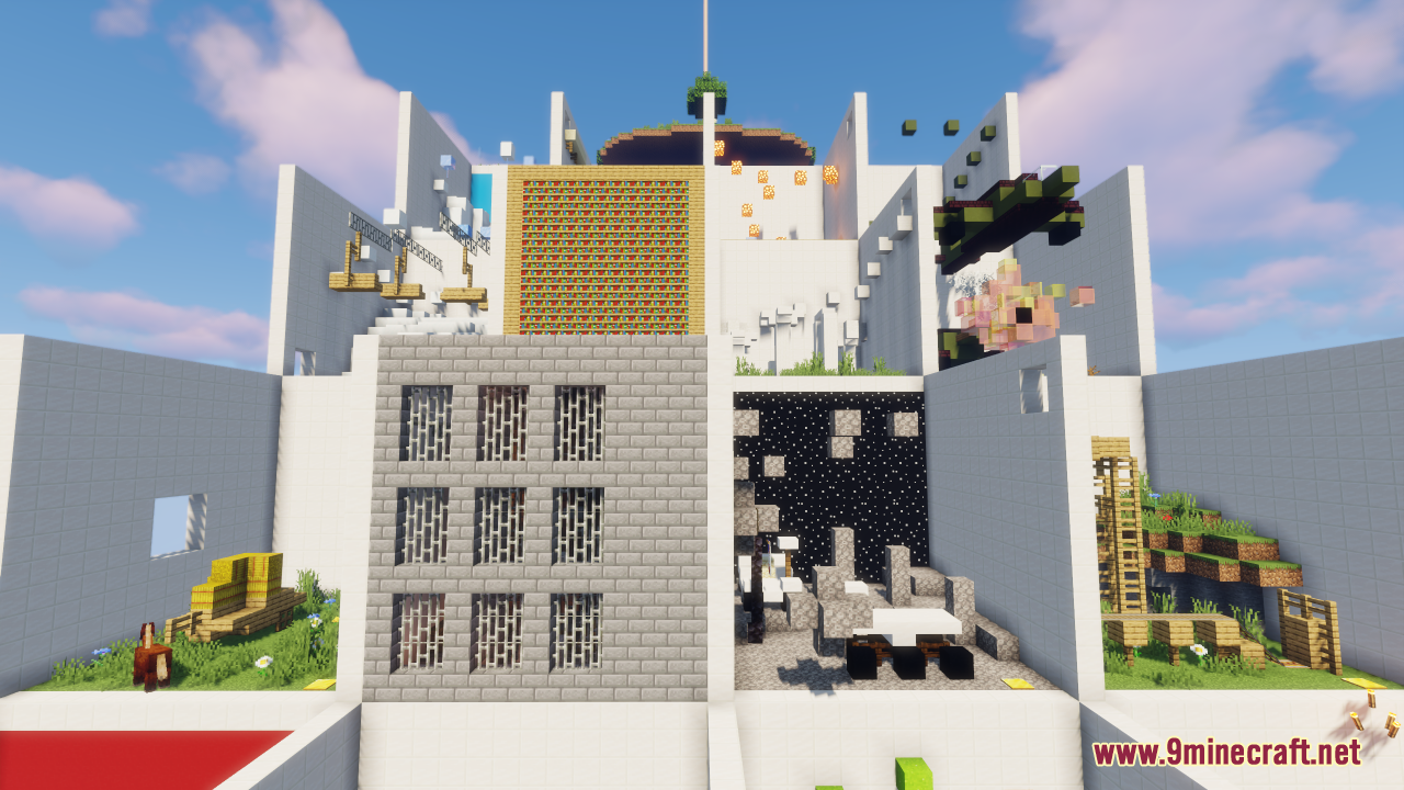 Parkour Stairs Map (1.21.1, 1.20.1) - Jump Up The Stairs! 10